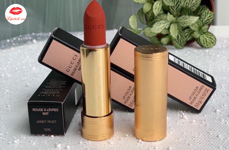son-gucci-505-Janet-Rust-lipstick